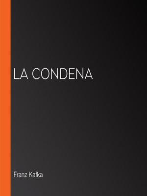 cover image of La condena